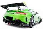 DIFFUSEUR ARRIERE MERCEDES AMG GT R AVEC FEU STOP LEDS TYPE C190 COUPE PHASE 2 (2017/2023)