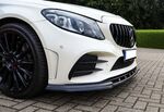 LAME DE PARE CHOC AVANT MERCEDES CLASSE C W205 (BERLINE,BREAK ESTATE OU COUPE) VERSION C43 AMG PHASE 2"ING LINE" (04-2018/2022)