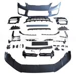 PARE CHOC AVANT PORSCHE PANAMERA II 971 LOOK PANAMERA III 976 (2017/2023)