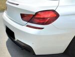 SPLITTER CENTRAL DE PARE CHOC ARRIERE BMW SERIE 6 F06 GRAN COUPE PACK M PHASE 1 "DTM LOOK" (2012/2015)