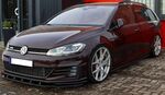 LAME DE PARE CHOC AVANT VW GOLF VII GTI OU GTD PHASE 2 ING "CUPWINGS" (02-2017/2020)