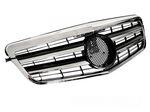 CALANDRE MERCEDES CLASSE E W212 PHASE 1  FINITION CHROME/BLACK CHROME OU PIANO BLACK (03-2009/04-2013)
