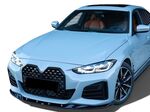 LAME DE PARE CHOC AVANT BMW SERIE 4 G26 GRAN COUPE PACK M PHASE 1 GCPA DESIGN (2020/2024)