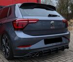 RAJOUT DE DIFFUSEUR ARRIERE EN ABS VW POLO 2G GTI AW phase 2 "ING LINE" (05-2021/2024)