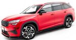 SPLITTERS "CANARDS" DE PARE CHOC AVANT SKODA KODIAQ II  RS PHASE 1 (2024+)