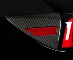 PAUPIERES DE FEUX ARRIERES EN CARBONE TESLA MODEL 3 HIGHLAND (2024+)