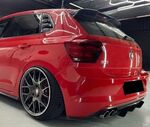 PRISES D'AIR DE VITRES ARRIERES TYPE "LOUVERS"  VW POLO 6R OU 6C (2009/2017)