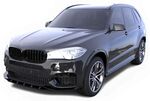 LAME DE PARE CHOC AVANT GLOSS BLACK BMW X5 F15 PACK M GCPA DESIGN (2013/2018)