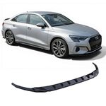 LAME DE PARE CHOC AVANT GLOSS BLACK AUDI A3 8Y S LINE OU S3 PHASE 1 GCPA DESIGN (2020/2024)