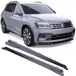 JEU DE BAS DE CAISSE (RAJOUTS EN ABS) VW TIGUAN II R LINE PHASE 1 GCPA DESIGN (2015/06-2020)