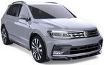 JEU DE BAS DE CAISSE (RAJOUTS EN ABS) VW TIGUAN II R LINE PHASE 1 GCPA DESIGN (2015/06-2020)