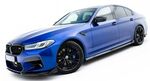 JEU DE BAS DE CAISSE (RAJOUTS EN ABS)  BMW SERIE 5 M5 F90 V2 (2017/2023)