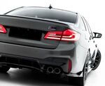 SPLITTERS DE PARE CHOC ARRIERE BMW SERIE 5 M5 F90 V2 (2017/2023)