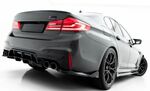 SPLITTERS DE PARE CHOC ARRIERE BMW SERIE 5 M5 F90 V2 (2017/2023)