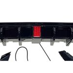 DIFFUSEUR ARRIERE VW GOLF VII STANDARD OU GTD/GTI PHASE 1 AVEC FEU STOP A LEDS (2012/02-2017)