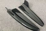 SPLITTERS DE PARE CHOC ARRIERE EN CARBONE MERCEDES CLASSE C BERLINE OU COUPE W205 AMG OU C63 AMG PHASE 1 (2014/02-2018)