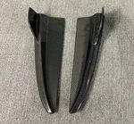 SPLITTERS DE PARE CHOC ARRIERE EN CARBONE MERCEDES CLASSE C BERLINE OU COUPE W205 AMG OU C63 AMG PHASE 1 (2014/02-2018)