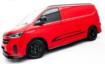 JEU DE BAS DE CAISSE (RAJOUTS EN ABS)  FORD TRANSIT OU TOURNEO CUSTOM L2 MK2 STANDARD PHASE 1 (2023+) Volkswagen Transporter L1 T7  (2024+)
