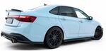 EXTENSION DE BECQUET DE COFFRE VW JETTA MK7 GLI PHASE 2 TYPE"3D GLOSS BLACK"  (2024+)
