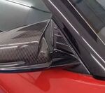 ENJOLIVEURS DE TRIANGLES DE VITRE AVANT EN CARBONE TOYOTA SUPRA MK5 (2019+)