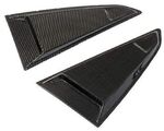 PRISES D'AIR DE VITRES ARRIERES  EN CARBONE TYPE "LOUVERS"  AUDI TT 8S (2015+)