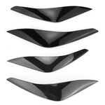 PAUPIERES DE FEUX ARRIERES VW POLO 2G PIANO BLACK OU CARBONE LOOK (2017+)