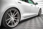 JEU DE BAS DE CAISSE (RAJOUTS EN ABS) TESLA MODEL S PHASE 2 (2016/2020)