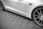 JEU DE BAS DE CAISSE (RAJOUTS EN ABS) TESLA MODEL S PHASE 2 (2016/2020)