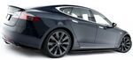 JEU DE BAS DE CAISSE (RAJOUTS EN ABS) TESLA MODEL S PHASE 1 V2 (2012/2016)