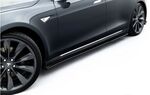 JEU DE BAS DE CAISSE (RAJOUTS EN ABS) TESLA MODEL S PHASE 1 V2 (2012/2016)