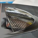 ENJOLIVEUR DE MANOMETRE/HORLOGE DE TABLEAU DE BORD CENTRAL PORSCHE PANAMERA II 971 (2017/2023)