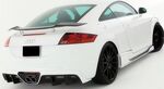BECQUET DE COFFRE AUDI TT8J PIANO BLACK OU CARBONE "ROWEN STYLE" (2006/2014)