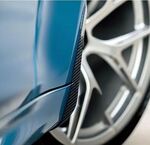 DEFLECTEURS "MUD FLAPS" DE PARE CHOC AVANT INFÉRIEURS EN CARBONE BMW M2 F87 (2016/2020)