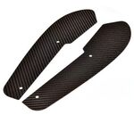 DEFLECTEURS "MUD FLAPS" DE PARE CHOC ARRIERE INFÉRIEURS EN CARBONE BMW M2 F87 (2016/2020)