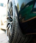 DEFLECTEURS "MUD FLAPS" DE PARE CHOC ARRIERE INFÉRIEURS EN CARBONE BMW M2 G87 (2023+)