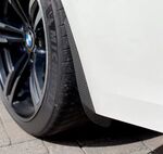 DEFLECTEURS "MUD FLAPS" DE PARE CHOC ARRIERE INFÉRIEURS EN CARBONE BMW M3 F80 / BMW M4 F82(2013/2019)