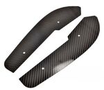 DEFLECTEURS "MUD FLAPS" DE PARE CHOC ARRIERE INFÉRIEURS EN CARBONE BMW M3 F80 / BMW M4 F82(2013/2019)