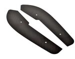 DEFLECTEURS "MUD FLAPS" DE PARE CHOC ARRIERE INFÉRIEURS EN CARBONE BMW M3 F80 / BMW M4 F82(2013/2019)