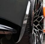 DEFLECTEURS "MUD FLAPS" DE PARE CHOC ARRIERES INFÉRIEURS EN CARBONE BMW M3 G80 / BMW M4 G82 (2021+)