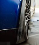 DEFLECTEURS "MUD FLAPS" DE PARE CHOC ARRIERES INFÉRIEURS EN CARBONE BMW M3 G80 / BMW M4 G82 (2021+)