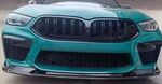 SPLITTERS DE PARE CHOC AVANT LATERAUX EN CARBONE BMW M8 F91/F92/F93(2018+)