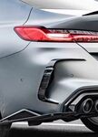 SPLITTERS CARBONE DE PARE CHOC ARRIERE BMW M8 F91/F92/F93 (2018+)