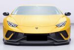 LAME DE PARE CHOC AVANT LAMBORGHINI HURACAN PERFORMANTE "CUP" CS STYLE (2017/2019)