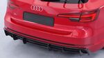 DIFFUSEUR DE PARE CHOC ARRIÈRE (RAJOUT CENTRAL)AUDI A4 B9 AVANT S LINE PHASE 1 CS STYLE (2015/2019)