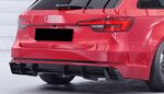 DIFFUSEUR DE PARE CHOC ARRIÈRE (RAJOUT CENTRAL)AUDI A4 B9 AVANT S LINE PHASE 1 CS STYLE (2015/2019)