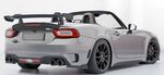 AILERON DE COFFRE A COL DE CYGNE FIAT 124 SPIDER "CS STYLE" (2016+)