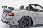 SPLITTERS DE PARE CHOC ARRIERE FIAT 124 SPIDER CS STYLE  "CUP" (09-2016/11-2019)