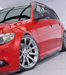 JEU DE BAS DE CAISSE (RAJOUTS EN ABS) BMW SERIE 3 E90/E91 PACK M "CUP" CS STYLE (2005/2013)