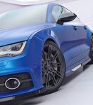 JEU DE BAS DE CAISSE (RAJOUTS EN ABS) AUDI A7 4G PHASE 2 S LINE/S7 C7 "CUP" CS STYLE (2014/2018)
