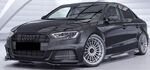 LAME DE PARE CHOC AVANT AUDI A3 8V PHASE 2 LIMOUSINE / CABRIOLET S LINE/S3 OU SPORTBACK / 3 PORTES S LINE/S3 CS STYLE "CUP" (05-2016/2020)